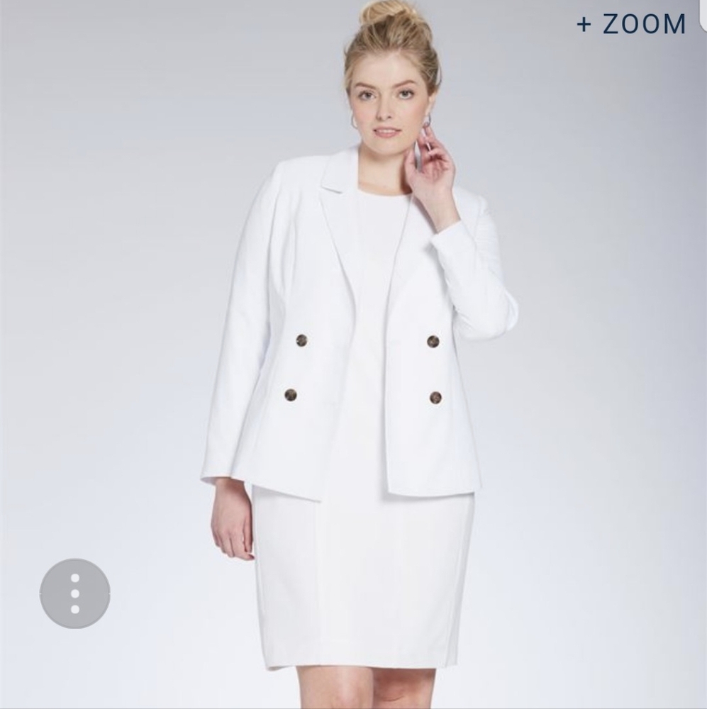 NWT Jessica London Double Breasted Jacket Dress